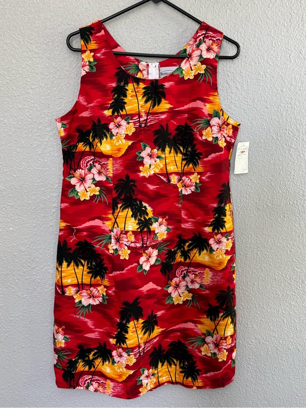 NWT Pacific Legend Hawaiian Shift Dress Size XL
